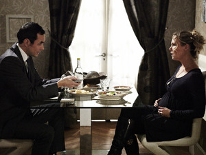 Michael and Janine play their own game of cards