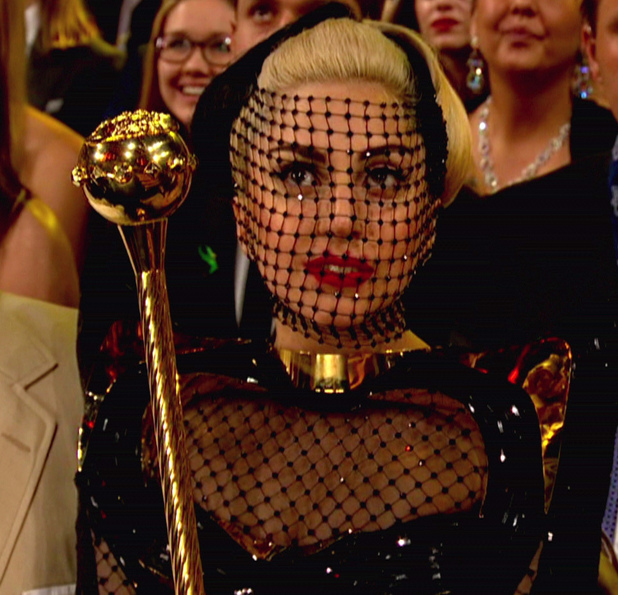 Lady Gaga
The 54th Annual Grammy Awards on CBS
LL Cool J hosts music's biggest night which celebrates and honors excellence in the recording industry
USA - 12.02.12WENN does not claim any ownership including but not limited to Copyright or License in the attached material. Any downloading fees charged by WENN are for WENN's services only, and do not, nor are they intended to, convey to the user any ownership of Copyright or License in the material. By publishing this material you expressly agree to indemnify and to hold WENN and its directors, shareholders and employees harmless from any loss, claims, damages, demands, expenses (including legal fees), or any causes of action or allegation against WENN arising out of or connected in any way with publication of the material.