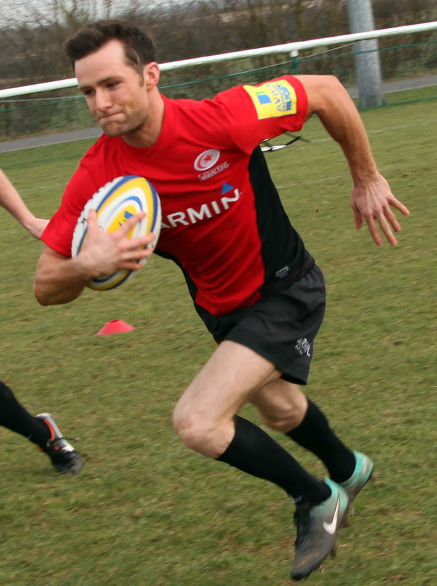 McFly play rugby for Aviva