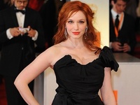 Christina Hendricks, The Baftas 2012
