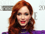 The 2012 Elle Style Awards: Christina Hendricks with her award for Best TV Star
