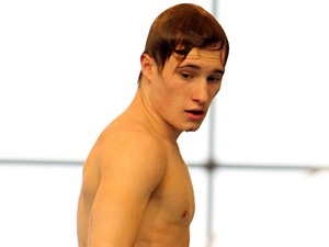 Jack Laugher during the British Gas National Cup 2012 at Southend Swimming and Diving Centre