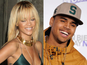 Rihanna and Chris Brown