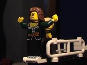 Lego fan recreates iconic movie moments