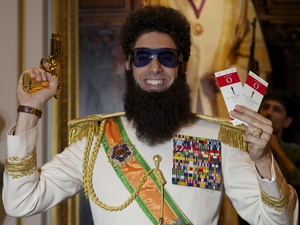 Sacha Baron Cohen's The Dictator with Oscar tickets