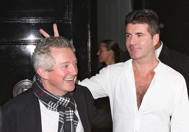 Simon Cowell looking worse for wear, leaving the Arts Club at 3am with Louis Walsh
London, England - 24.02.12