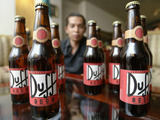 Bottles of Duff Beer