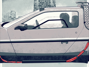 Back To The Future II Mondo poster