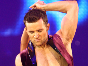 Harry Judd and Aliona Vilani perform in the final dress rehearsal for the opening of the 'Strictly Come Dancing Live Tour' 