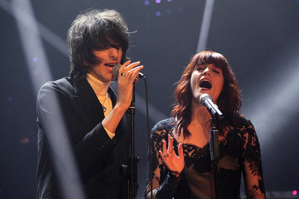 Faris Badwan and Florence Welch