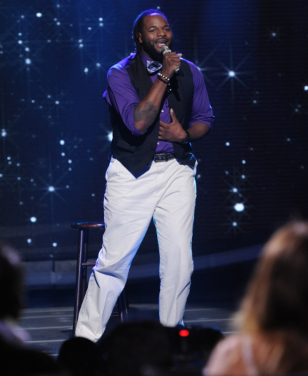 American Idol contestant Jermaine Jones
