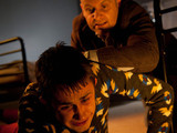 George struggles to get away from Graham.