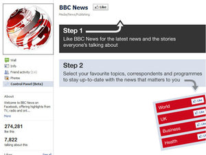 BBC News Facebook App screenshot