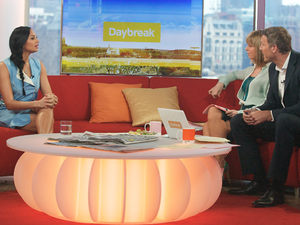 Alesha Dixon appears on 'Daybreak'