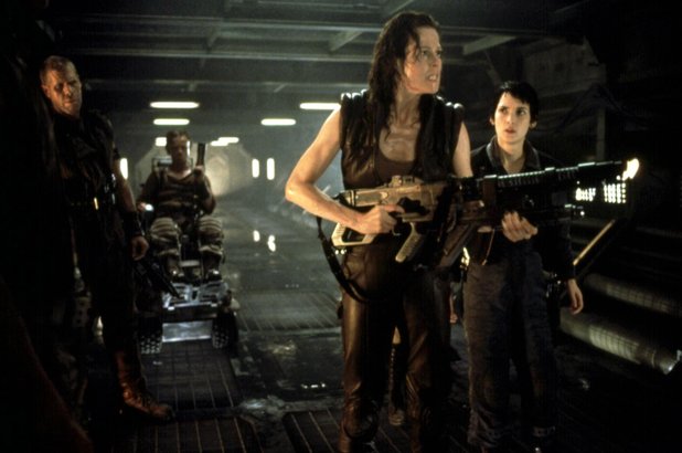 Sigourney Weaver leads Ron Perlman and Winona Ryder into action