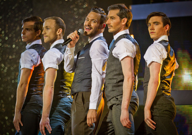 Will Young performs.