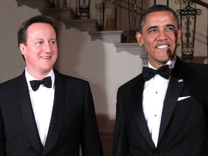 British Prime Minister David Cameron and U.S. President Barack Obama