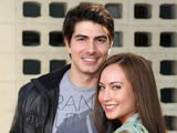 Courtney Ford, Brandon Routh
SUPERMAN RETURNS actor BRANDON ROUTH is set to become a super-dad.
The star's actress wife Courtney Ford is pregnant and due to give birth to the couple's first child this summer (12).