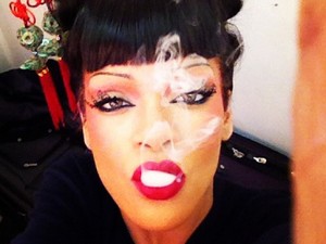 Rihanna filming Coldplay's Princess of China video