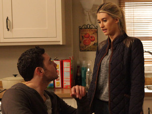 Debbie marches over to the Barton's and warns Adam that if the police question her, she will tell them the truth