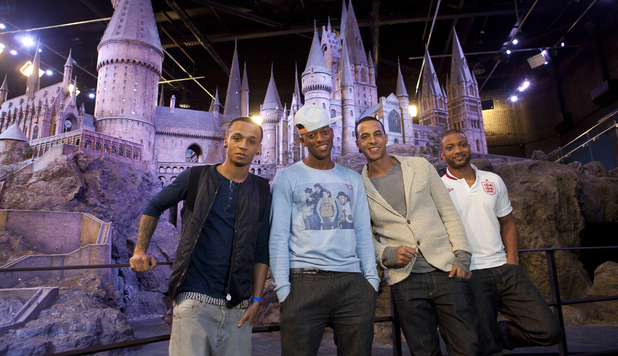 JLS take the Warner Brothers studio tour