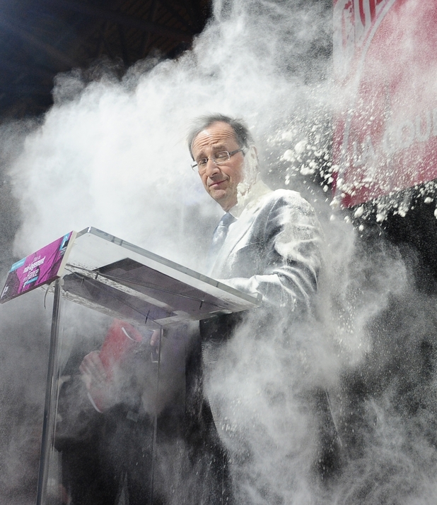 French presidential candidate FranÃ§ois Hollande