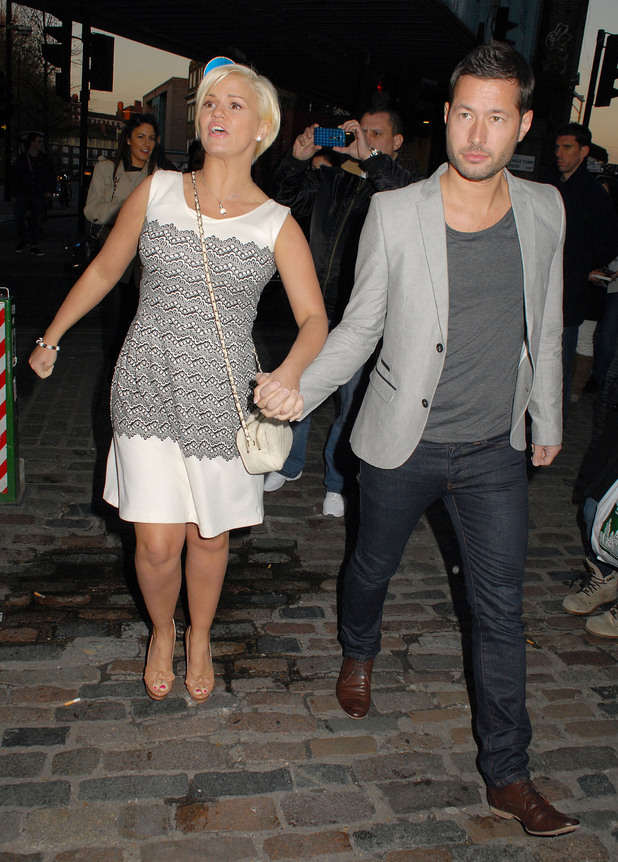 Kerry Katona and Steve Alce