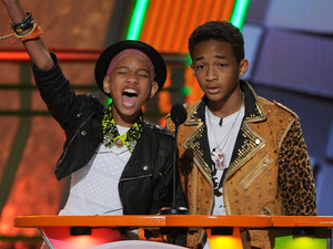 Willow Smith and Jaden Smith 