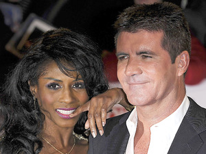 Sinitta and Simon Cowell