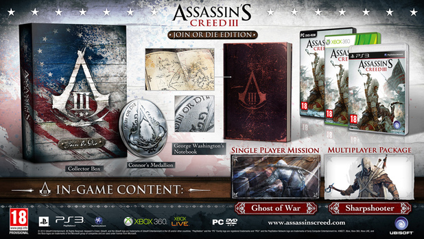 'Assassin's Creed III' collector's edition