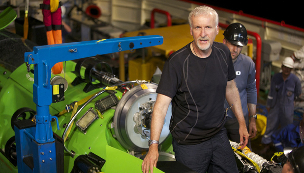 James Cameron visits bottom of Mariana Trench in deep sea vessel