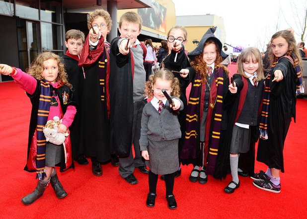 Harry Potter Studio Tour: Fans shows their delight at the grand opening. 