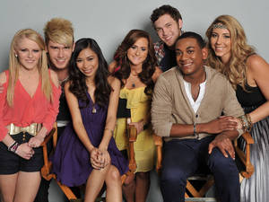 American Idol Final 7: Hollie Cavanagh, Colton Dixon, Jessica Sanchez, Skylar Laine, Phillip Phillips, Joshua Ledet and Elise Testone