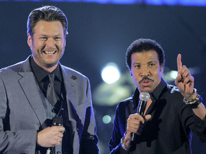 ACM Awards 2012: Blake Shelton, left, and Lionel Richie