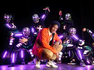 Labrinth and iLuminate perform at the Labrinth album launch party