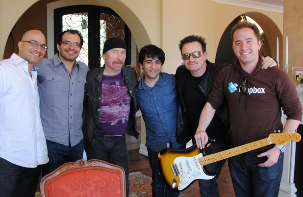 U2's Bono and The Edge invest in Dropbox