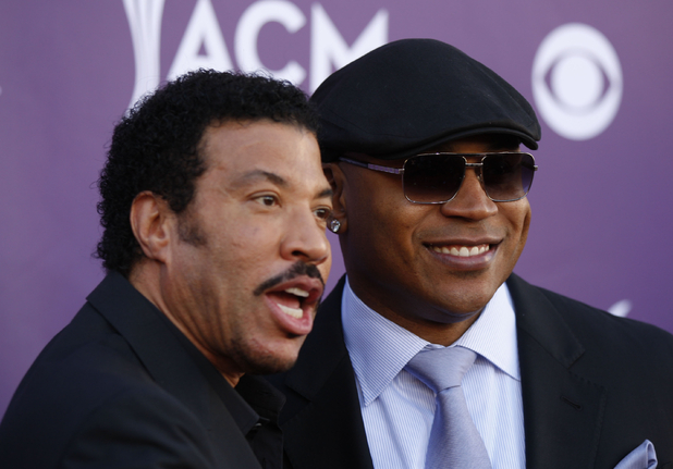 Lionel Richie, left, and LL Cool J