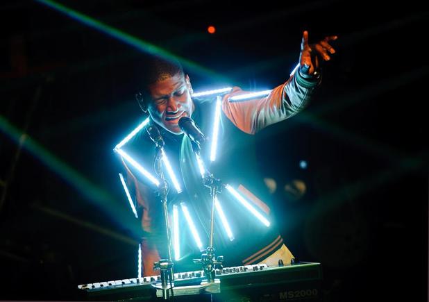 Labrinth and iLuminate perform at the Labrinth album launch party