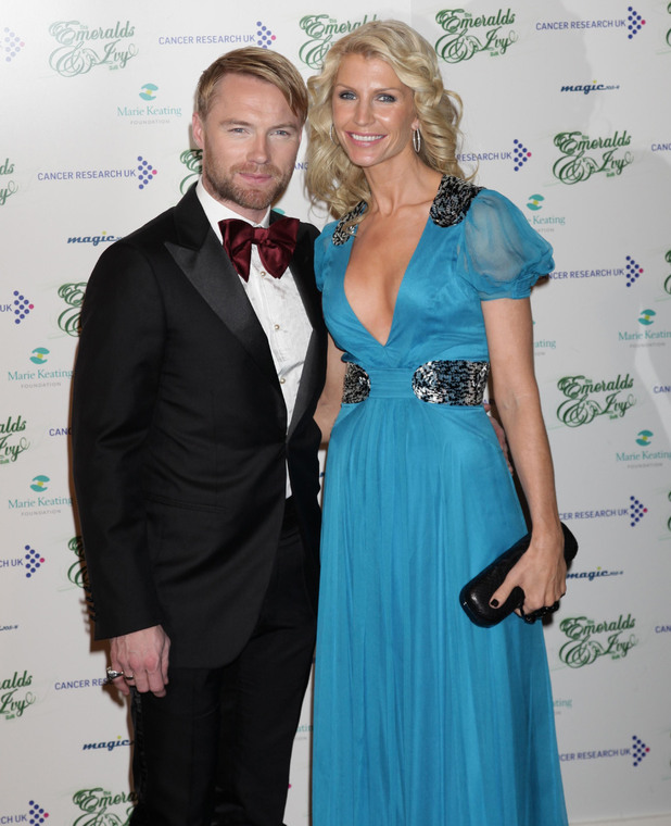 Ronan Keating and Yvonne 