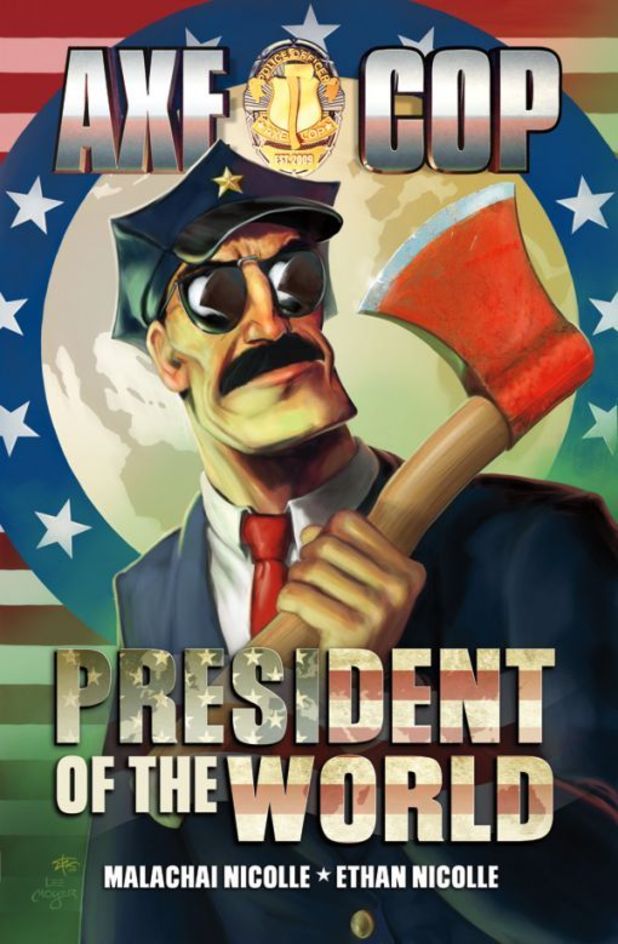 Axe Cop President of the World