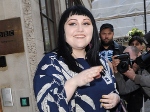 Beth Ditto at BBC Radio 1 studios
London
