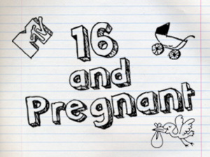 '16 & pregnant' logo