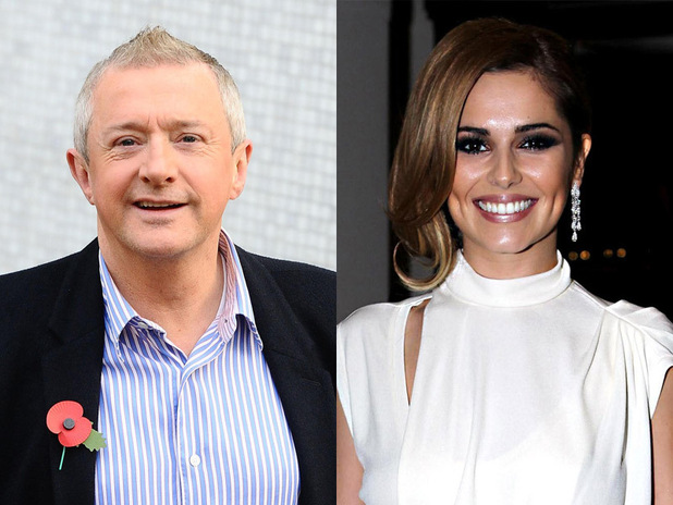 Louis Walsh and Cheryl Cole
