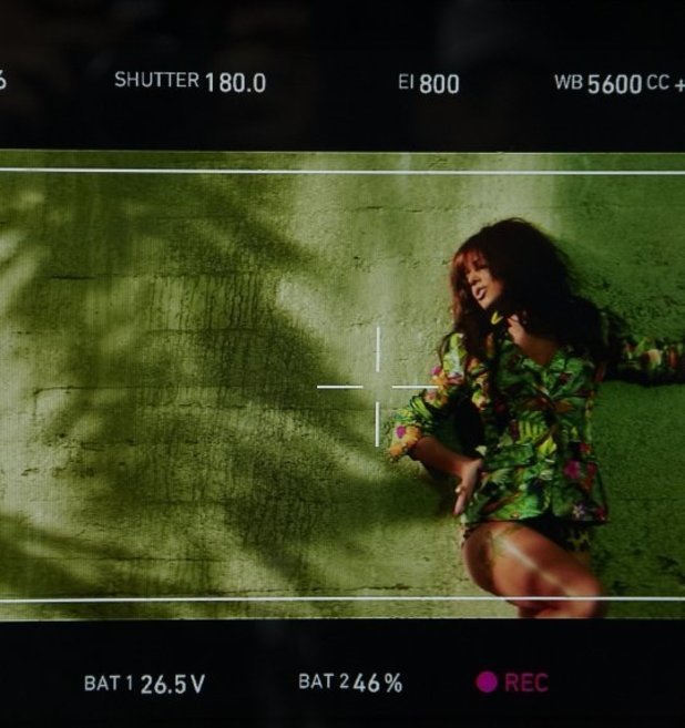 Cheryl Cole BTS