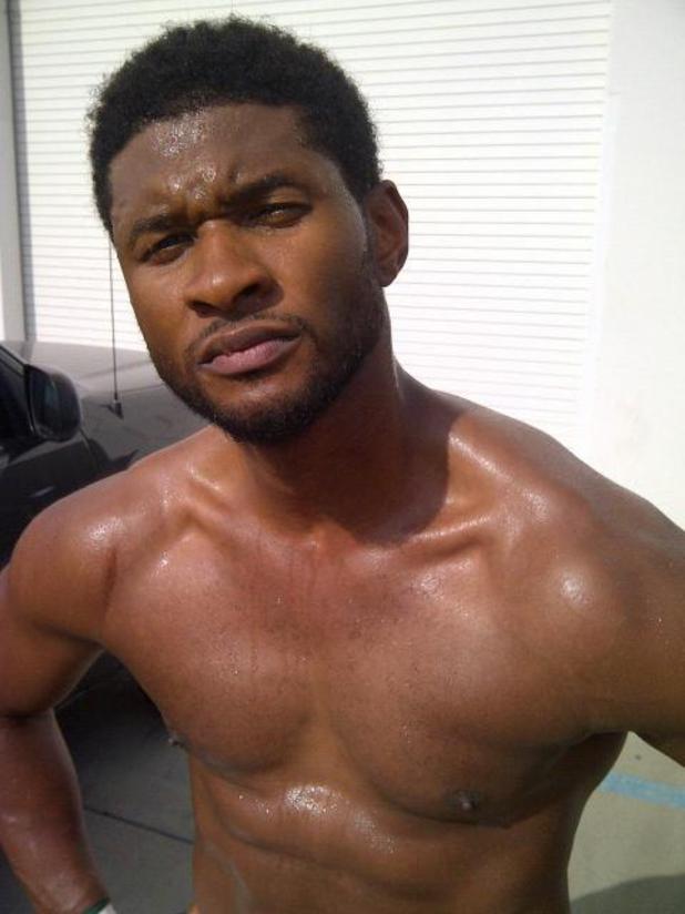 Usher Twitter picture