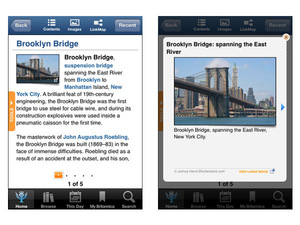 Encyclopedia Britannica screenshots