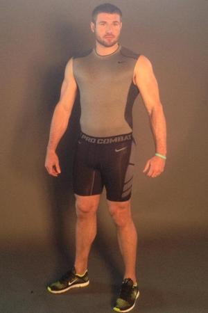 Ben Cohen shares photoshoot behind-the-scenes on Facebook.