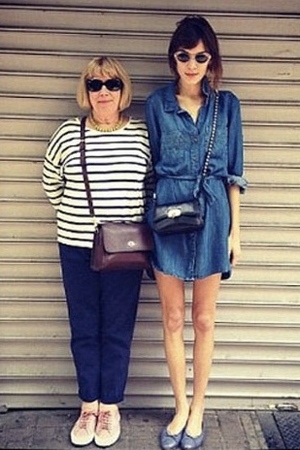 Alexa Chung 'skinny' Instagram post
