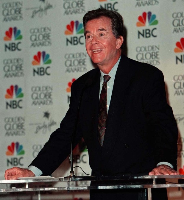 Dick Clark at the 56th Annual Golden Globe Awards announcements