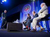 Chris Evans, Professor Brian Cox, Sir Peter Bazalgette and Sir David Attenborough